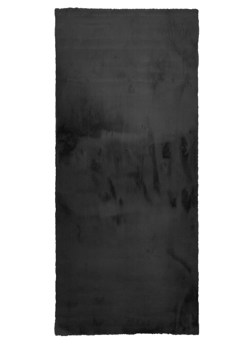 Rabbit Eco Svart 80x300 cm