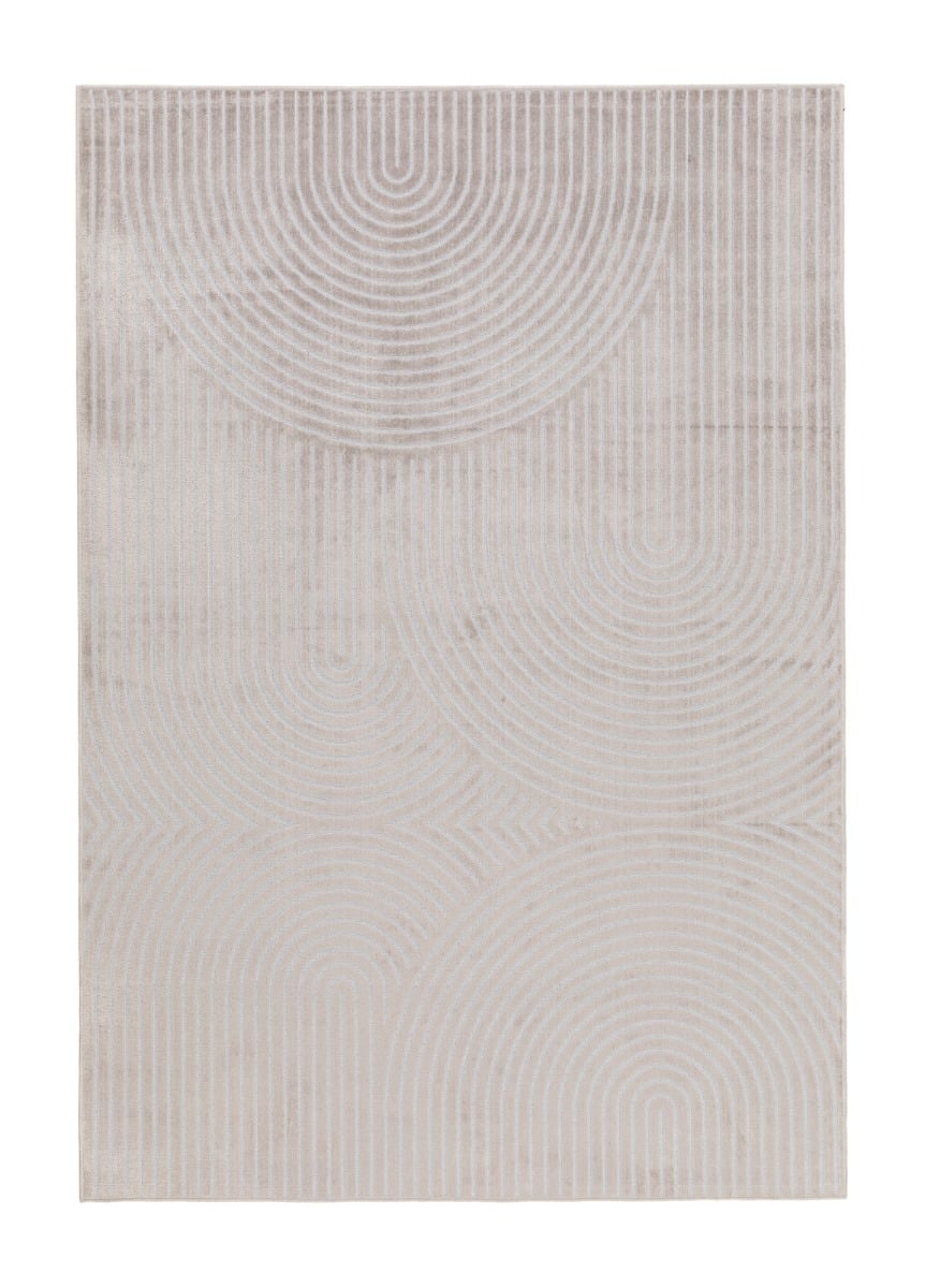 Giron Canyon Greige 240x340 cm Konstsilkesmatta