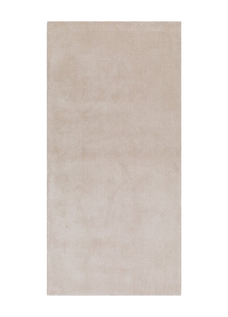 Clario Creme 80x180 cm Tvättbar Ryamatta