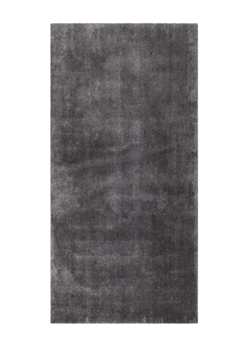 Clario Grafit 80x180 cm Tvättbar Ryamatta