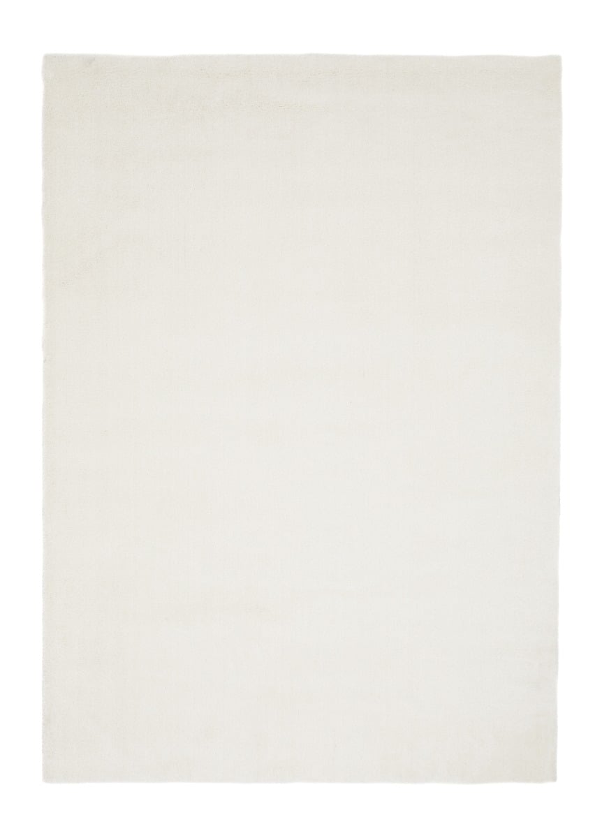 Benny Vit 160x230 cm Tvättbar Ryamatta