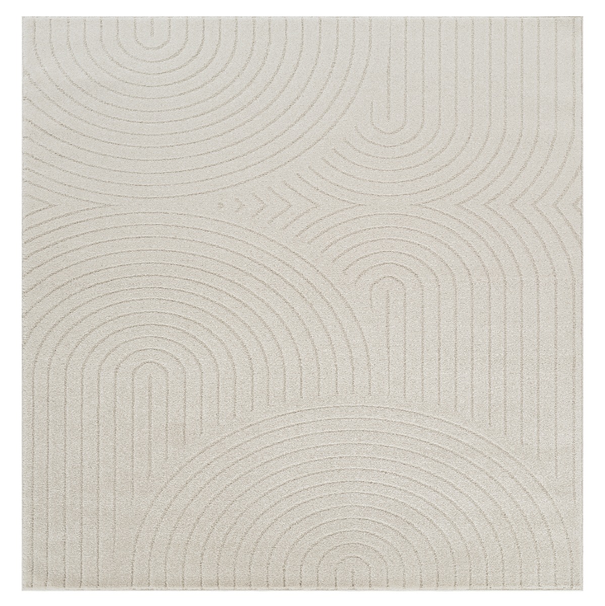 Zara Bene Offwhite Kvadrat 240 cm Wiltonmatta