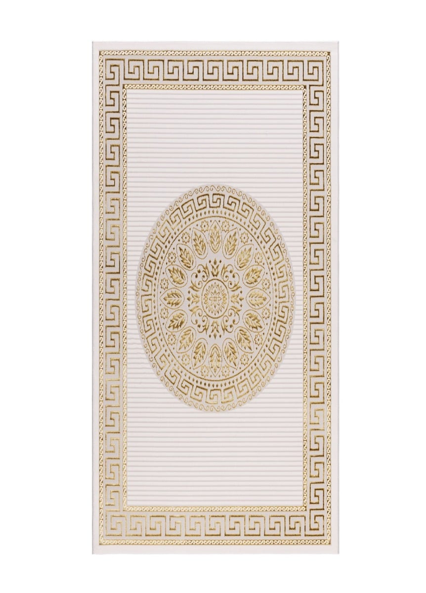 Hail Adorn Creme/Guld 80x150 cm Modern matta
