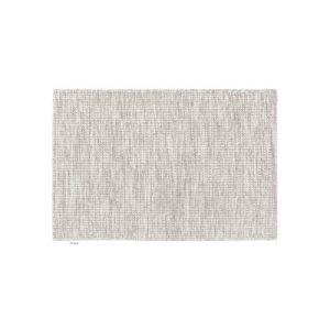 Kolding dörrmatta light grey - handvävd ullmatta