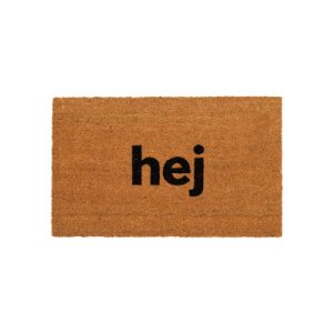 Hej - dörrmatta i kokos