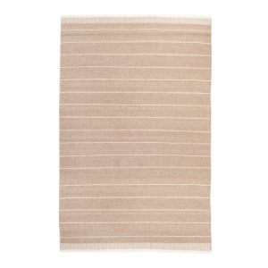 Ikast beige - handvävd ullmatta